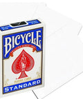 Bicycle blank face back cards