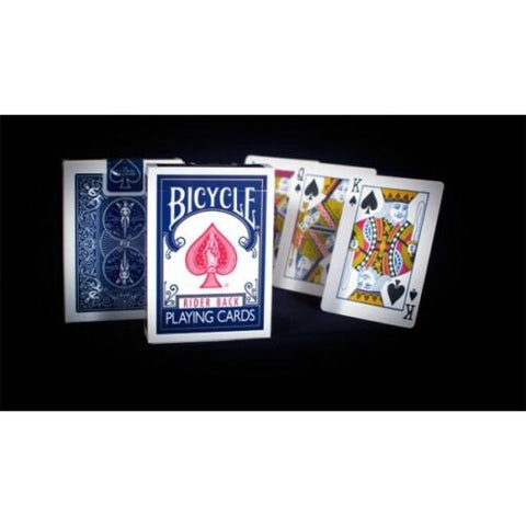 Bicycle blue seal rider back 808 playing cards (blue)