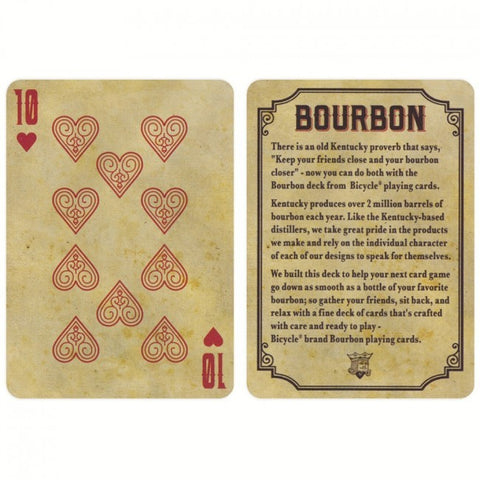 Bicycle Bourbon cards