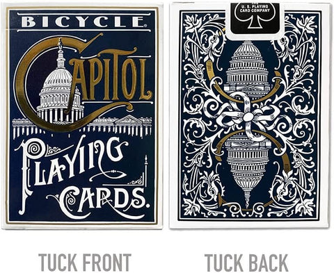 Bicycle Capitol playing cards (Blue)