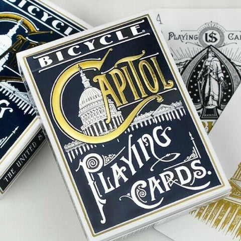 Bicycle Capitol playing cards (Blue)