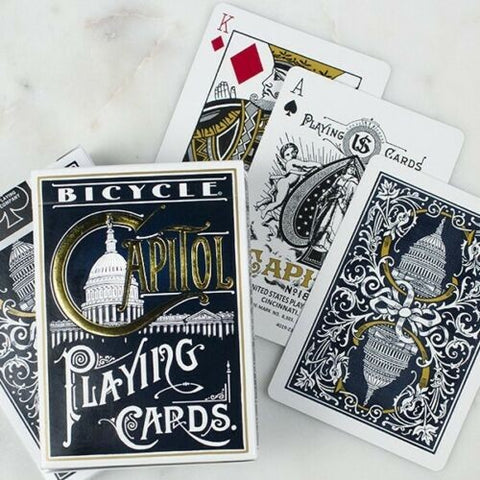 Bicycle Capitol playing cards (Blue)