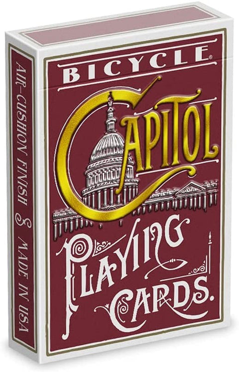 Bicycle Capitol playing cards (Red)