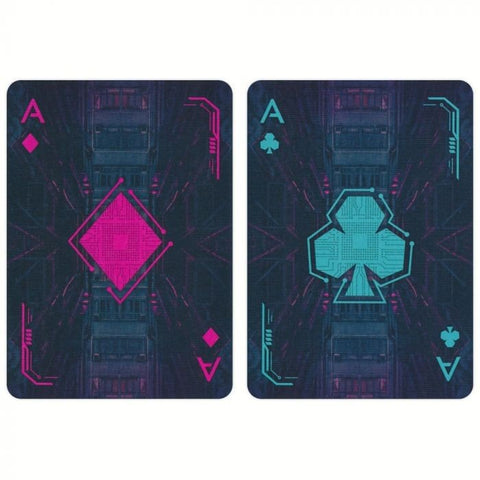 Bicycle Cyberpunk Cybercity cards - Hobby.lt 🇬🇧