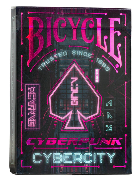 Bicycle Cyberpunk Cybercity cards - Hobby.lt 🇬🇧