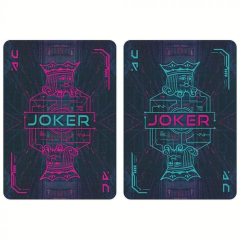 Bicycle Cyberpunk Cybercity cards