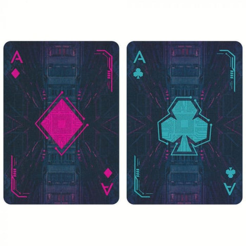 Bicycle Cyberpunk Cybercity cards