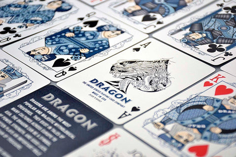 Bicycle Dragon cards