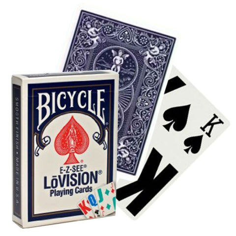 Bicycle E - Z - SEE LoVision cards (Blue) - Hobby.lt 🇬🇧