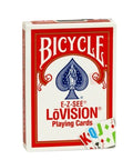 Bicycle E - Z - SEE LoVision cards (Red) - Hobby.lt 🇬🇧