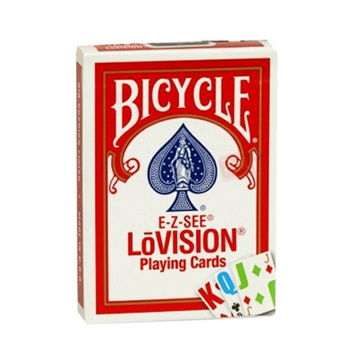 Bicycle E - Z - SEE LoVision cards (Red) - Hobby.lt 🇬🇧