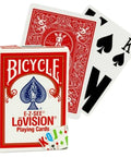 Bicycle E-Z-SEE LoVision cards (Red)