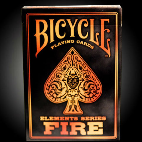 Bicycle Fire playing cards