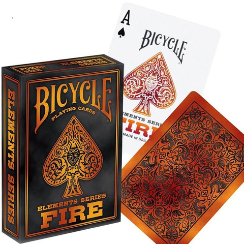 Bicycle Fire playing cards - Hobby.lt 🇬🇧