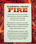 Bicycle Fire playing cards - Hobby.lt 🇬🇧