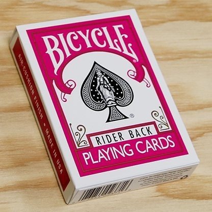 Bicycle Fuchsia Rider Back cards - Hobby.lt 🇬🇧