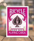 Bicycle Fuchsia Rider Back cards - Hobby.lt 🇬🇧