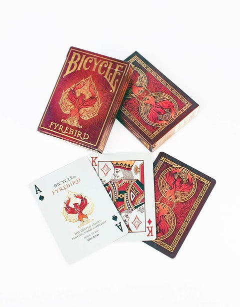 Bicycle Fyrebird cards