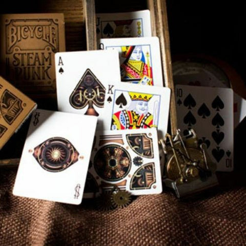 Bicycle Gold Steampunk Playing Cards