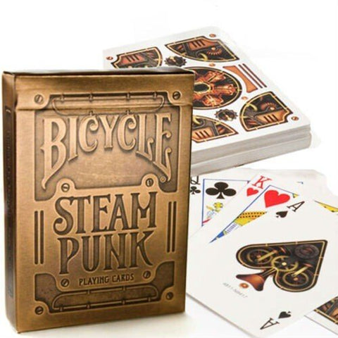 Bicycle Gold Steampunk Playing Cards - Hobby.lt 🇬🇧