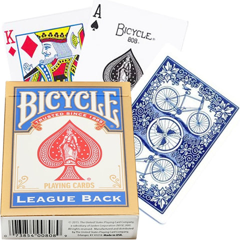 Bicycle League playing cards (Blue)