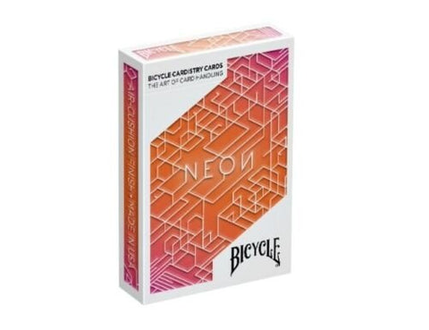 Bicycle Neon Orange cardistry cards - Hobby.lt 🇬🇧