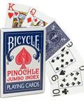 Bicycle Pinochle Jumbo cards (Blue) - Hobby.lt 🇬🇧