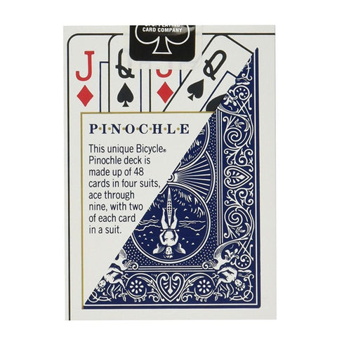 Bicycle Pinochle Standard cards (Blue) - Hobby.lt 🇬🇧