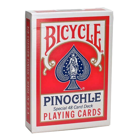 Bicycle Pinochle Standard cards (Red) - Hobby.lt 🇬🇧