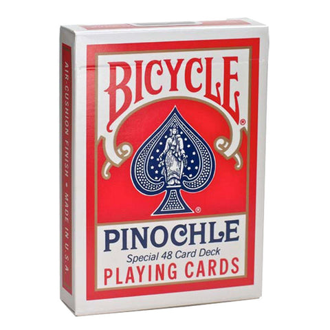 Bicycle Pinochle Standard cards (Red)