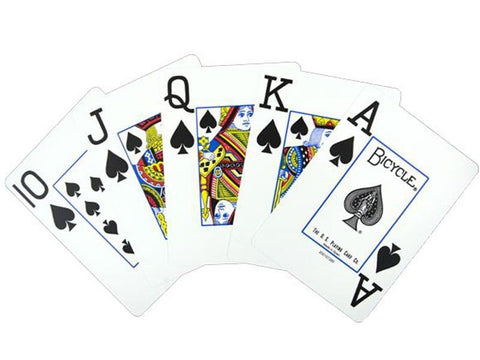 Bicycle Prestige Jumbo poker cards (Blue) - Hobby.lt 🇬🇧