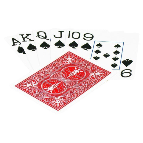 Bicycle Prestige Jumbo poker cards (Red) - Hobby.lt 🇬🇧