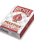 Bicycle Prestige Jumbo poker cards (Red)