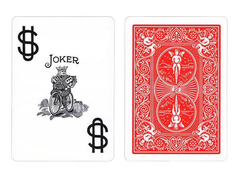 Bicycle Prestige Jumbo poker cards (Red)