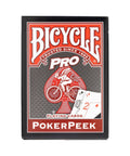 Bicycle Pro Poker Peek playing cards Red - Hobby.lt 🇬🇧