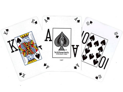 Bicycle Pro Poker Peek playing cards Blue