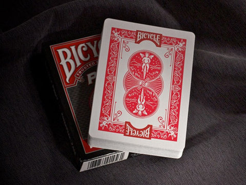 Bicycle Pro Poker Peek playing cards Red