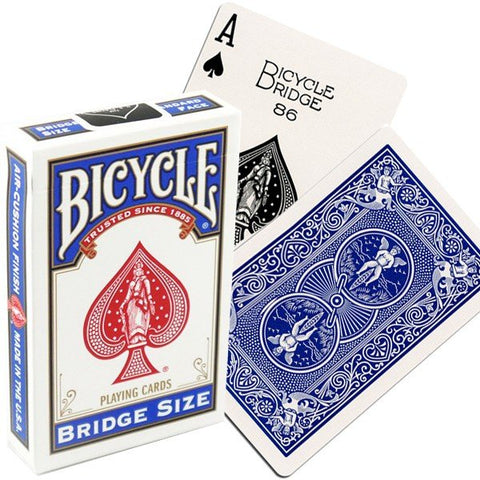 Bicycle Rider Back Bridge Size cards deck (Blue) - Hobby.lt 🇬🇧