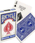 Bicycle Rider Back Bridge Size cards deck (Blue)