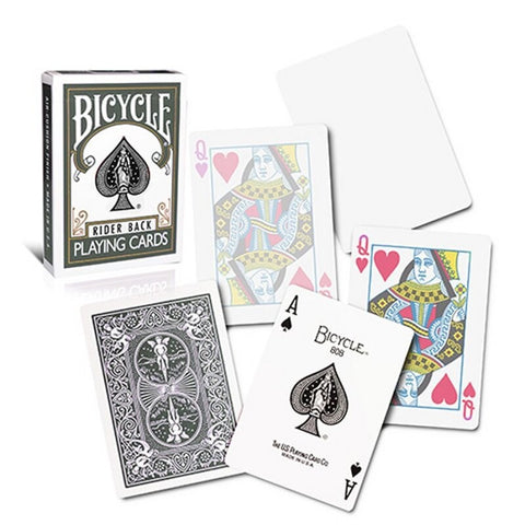 Bicycle Rider Back playing cards (Grey)