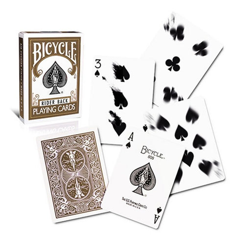 Bicycle Rider Back playing cards (Brown)