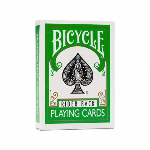 Bicycle Rider Back playing cards (Green)