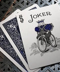 Bicycle Rider Back Metal Luxe playing cards (Blue) - Hobby.lt 🇬🇧