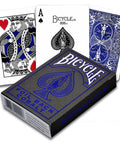 Bicycle Rider Back Metal Luxe playing cards (Blue) - Hobby.lt 🇬🇧