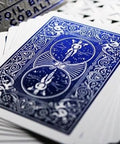 Bicycle Rider Back Metal Luxe playing cards (Blue) - Hobby.lt 🇬🇧