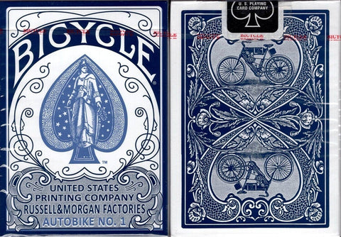 Bicycle Rider Back Mini cards deck (Blue) - Hobby.lt 🇬🇧