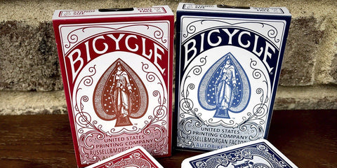 Bicycle Rider Back Mini cards deck (Blue) - Hobby.lt 🇬🇧