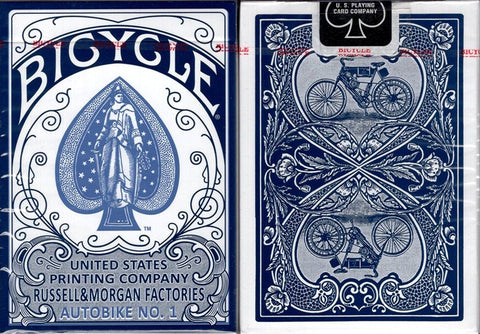 Bicycle Rider Back Mini cards deck (Blue)