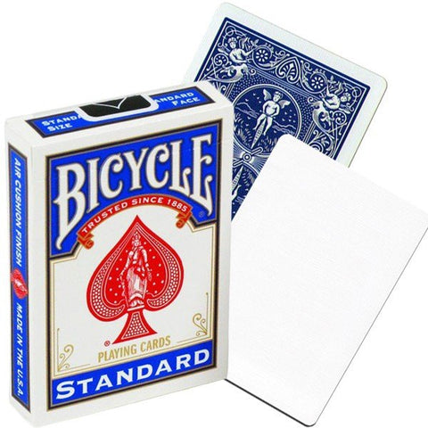 Bicycle Rider back no face cards (Blue) - Hobby.lt 🇬🇧