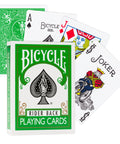Bicycle Rider Back playing cards (Green) - Hobby.lt 🇬🇧